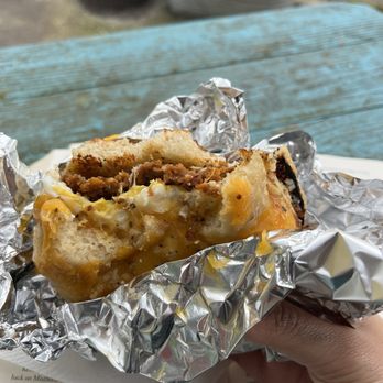 Spunky Monkey Coffee Kitchen - Wicked awesome breakfast sandwich $8 - Sandwiches Near Me - Portland, Oregon Spunky Monkey Coffee Kitchen - Wicked awesome breakfast sandwich $8 - Sandwiches Near Me - Portland, Oregon