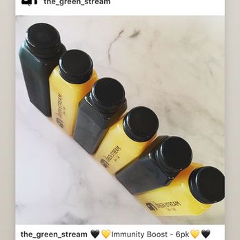 The Green Stream - a row of bottles of liquid - Juice Bars & Smoothies Near Me - Lubbock, Texas The Green Stream - a row of bottles of liquid - Juice Bars & Smoothies Near Me - Lubbock, Texas