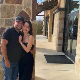 Two incredibly happy and full individuals! Two incredibly happy and full individuals!