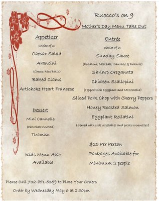 Menu photo 7 Ruocco’s Restaurant Manalapan, NJ