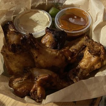 Basic City Beer - Garlic parmesan chicken wings. - Breweries Near Me - Waynesboro, Virginia