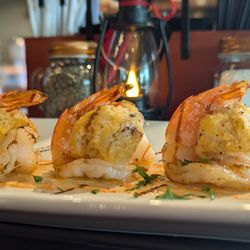 Harvey Johns Steakhouse - Crab stuffed shrimp
