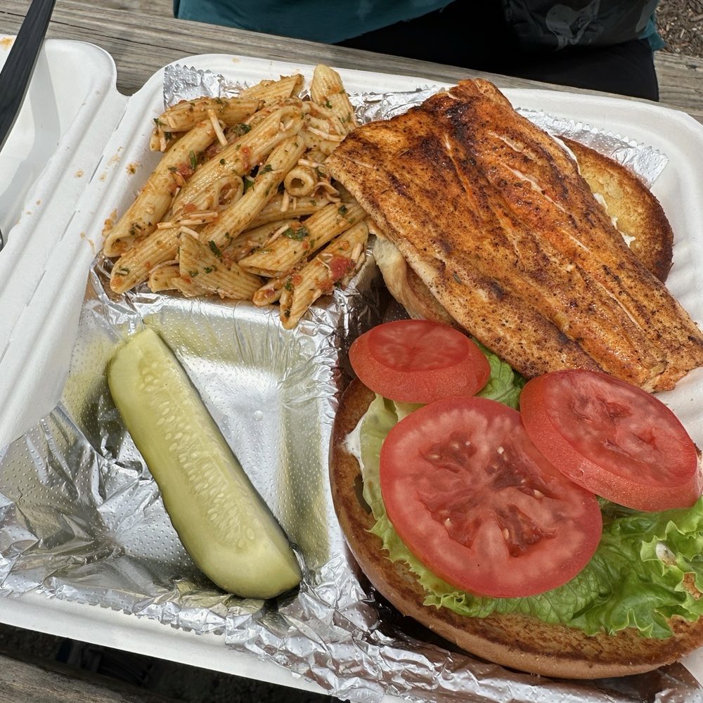 Blackbird Market - Fish sandwich - Farmers Market Near Me - Johns Island, South Carolina