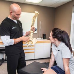 Brian A Zelasko , DC - Dr. Zelasko explaining soft tissue diagnosis and treatment methods