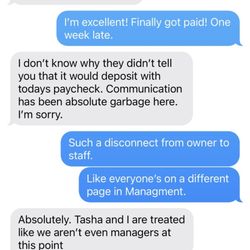Managers who identify as them are NOT respected.