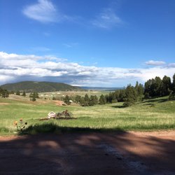 View from our adorable porch-east facing