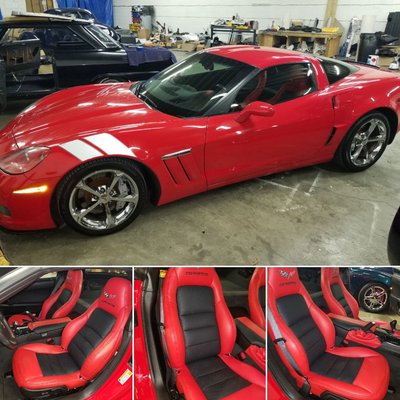 Car Upholstery and Restoration - We offer high quality automotive interiors, headliner installation, carpet installation, heated/cooling seats, convertible tops, simulated tops, vinyl tops, dashboards, door panels, custom center consoles, steering wheel wraps and more.  Not only can we customize your automobile but we have great products to sustain your new custom interior for years to come.