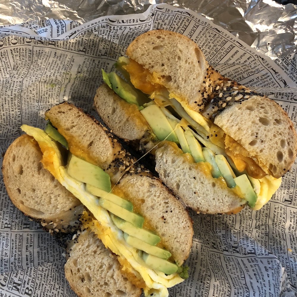 Nomad Cafe & Eatery - The Traveler - cheddar, avocado, everything bagel. - Cafes Near Me - Ridgewood, New York Nomad Cafe & Eatery - The Traveler - cheddar, avocado, everything bagel. - Cafes Near Me - Ridgewood, New York
