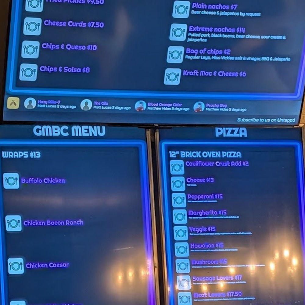 Guadalupe Mountain Brewery - Menu - Breweries Near Me - Carlsbad, New Mexico