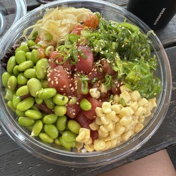 BGs Food Cartel - Poke bowl from the Poke truck. Very filling and delicious. - Food Trucks Near Me - Beaverton, Oregon