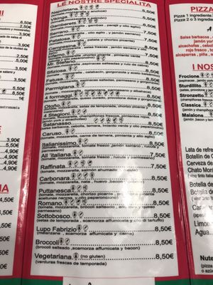 Menu photo 3 Italianissimo Jerez de la Frontera, CA