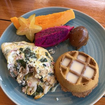Alaia - Some of the choices from the breakfast buffet. - Asian Fusion Near Me - Kahuku, Hawaii Alaia - Some of the choices from the breakfast buffet. - Asian Fusion Near Me - Kahuku, Hawaii
