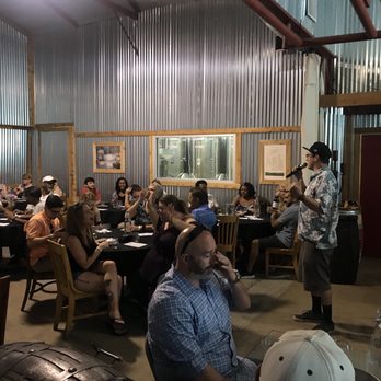 Carmela Winery - a group of people sitting at tables - Wineries Near Me - Celina, Texas