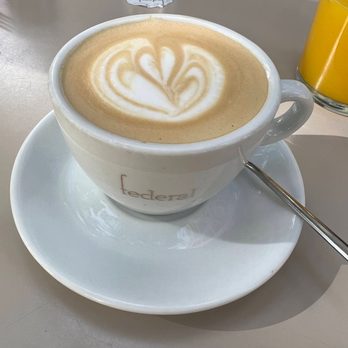Federal Café - Cafe latte - Breakfast & Brunch Near Me - Madrid, M Federal Café - Cafe latte - Breakfast & Brunch Near Me - Madrid, M