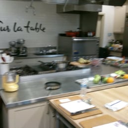 Cooking class room (sorry about the blurriness!) Cooking class room (sorry about the blurriness!)