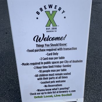 Brewery X - Line to get seating. - Breweries Near Me - Anaheim, California Brewery X - Line to get seating. - Breweries Near Me - Anaheim, California