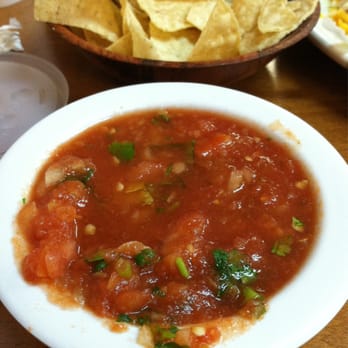 Baja Mar Fish Taco - Fresh salsa & chips. - Mexican Near Me - Monrovia, California