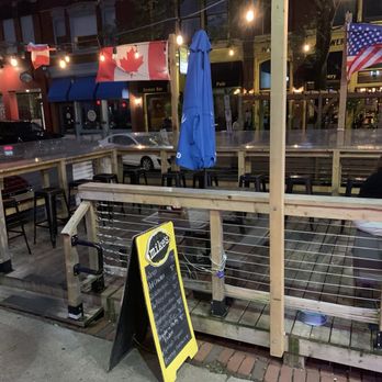 Uptown Pub Down Under - Outside seating... - Pubs Near Me - Saint John, New Brunswick