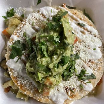 The Happy Wanderer - Mulitas - Vegetarian option with squash @ The Happy Wanderer. - Mexican Near Me - College Place, Washington The Happy Wanderer - Mulitas - Vegetarian option with squash @ The Happy Wanderer. - Mexican Near Me - College Place, Washington