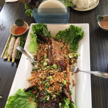Saigon Block - Signature ca nuong (baked catfish) - Vietnamese Near Me - Richardson, Texas Saigon Block - Signature ca nuong (baked catfish) - Vietnamese Near Me - Richardson, Texas