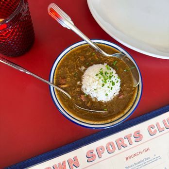 Uptown - Cup of gumbo ($7) - Sports Bars Near Me - Austin, Texas