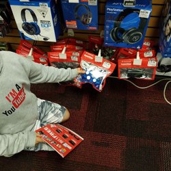 Gamestop - Very good gaming stuff.pritty cool plus the staff is very good and helpful for you.near the plaza.
