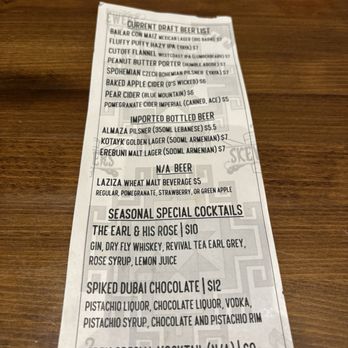 Skewers - Seasonal cocktail menu - Food Trucks Near Me - Spokane, Washington