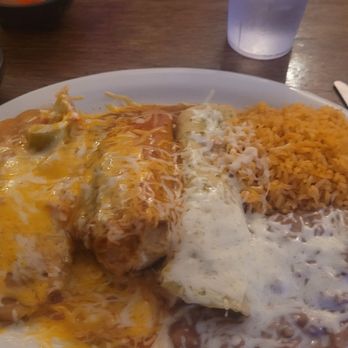 Panchos Mexican Restaurant - Three combo plate. - Mexican Near Me - El Cajon, California Panchos Mexican Restaurant - Three combo plate. - Mexican Near Me - El Cajon, California