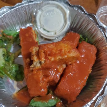 Subia's Vegan Cafe - Buffalo tempeh - Vegan Near Me - Jersey City, New Jersey