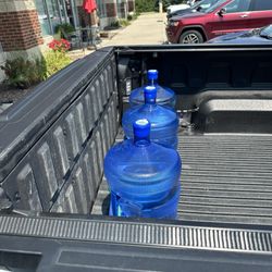 Purified Water To Go - Filling water bottles for Barefoot & Free Yoga Festival, at Proud Lake Park. Don't worry, we had a total of 12- 5gal jugs.