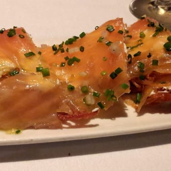Canoe - Canoe's House Smoked Salmon, Crispy Potato Cake, Vermont Goat's Cheese - New American Near Me - Atlanta, Georgia Canoe - Canoe's House Smoked Salmon, Crispy Potato Cake, Vermont Goat's Cheese - New American Near Me - Atlanta, Georgia