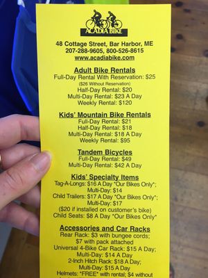 Acadia Bike Canoe 45 Beitrage Fahrradverleih 48 Cottage St