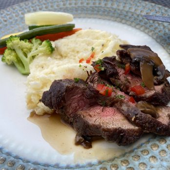 Copper Rill Restaurant - Flat Iron Steak (Split into two portions) - American Near Me - Idaho Falls, Idaho Copper Rill Restaurant - Flat Iron Steak (Split into two portions) - American Near Me - Idaho Falls, Idaho