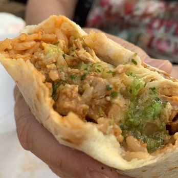 Cocina De Mexico - 8/2020 Al Pastor burrito with everything but sour cream! SO. GOOD. - Tacos Near Me - Big Bear City, California Cocina De Mexico - 8/2020 Al Pastor burrito with everything but sour cream! SO. GOOD. - Tacos Near Me - Big Bear City, California
