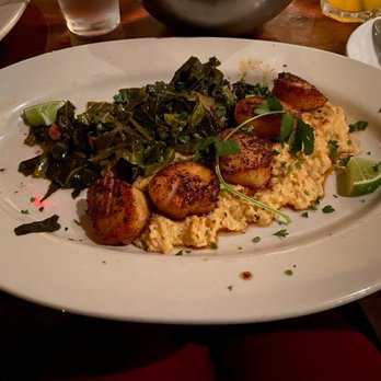 Agave Restaurant - Seared Jumbo Diver Sea Scallops - New Mexican Cuisine Near Me - Atlanta, Georgia