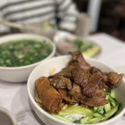 Grilled Pork and Pork Egg Roll Vermicelli