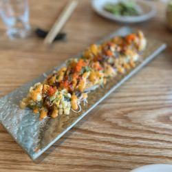 Omakase Sushi & Grill - Crispy jalapeño with tuna