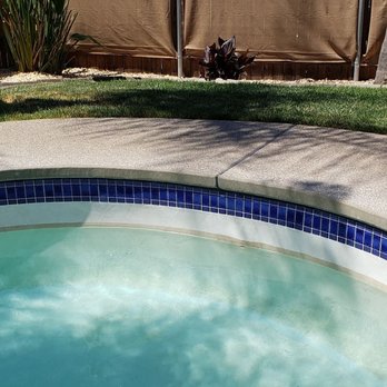 Oasis Pool Tile Cleaning - AFTER BEING CLEANED - Pool & Hot Tub Service Near Me
