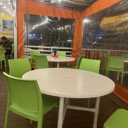 Tables inside