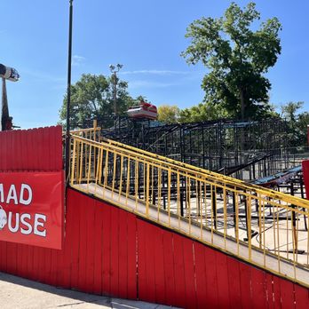 Arnolds Park Amusement Park - Mad Mouse roller coaster - Amusement Parks Near Me - Arnolds Park, Iowa