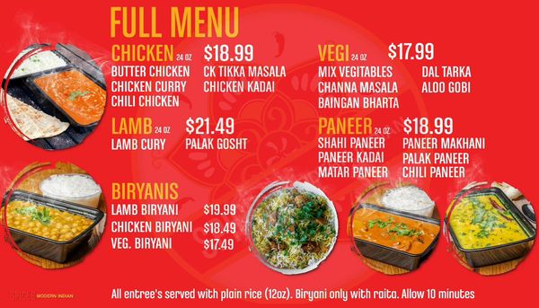 Menu photo 1 Spice 6 Modern Indian Hyattsville, MD Menu photo 1 Spice 6 Modern Indian Hyattsville, MD