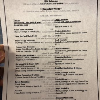 Ms. Goodies - Breakfast menu - Fast Food Near Me - Buffalo, New York