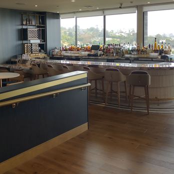 Sea & Sky - Partial view of the bar and lounge area - Seafood Near Me - La Jolla, California