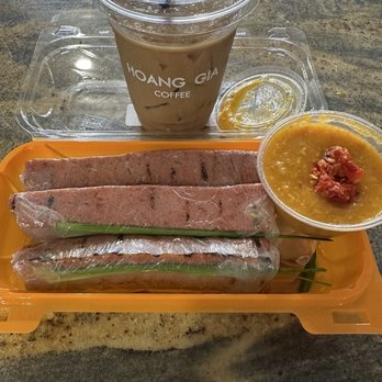Hoang Gia Cafe & Catering - 1/7/25 $8.25 Nem Nuong Hoang Gia - Grilled Pork Rolls with free coffee promo - Singaporean Near Me - Westminster, California Hoang Gia Cafe & Catering - 1/7/25 $8.25 Nem Nuong Hoang Gia - Grilled Pork Rolls with free coffee promo - Singaporean Near Me - Westminster, California