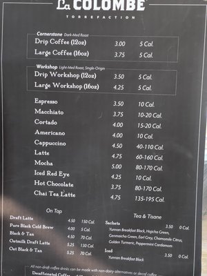 Menu photo 2 La Colombe NOHO New York, NY Menu photo 2 La Colombe NOHO New York, NY