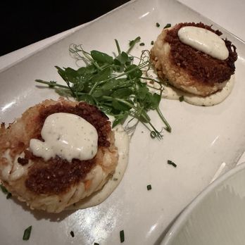 Montrio - Dungeness Crab Cakes - New American Near Me - Monterey, California