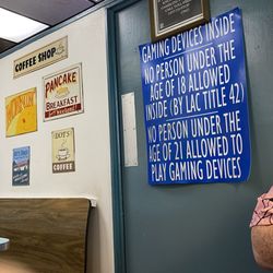 Mini casino behind the door