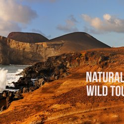 Naturalist Science & Tourism - View of Capelinhos 1957 volcano remains