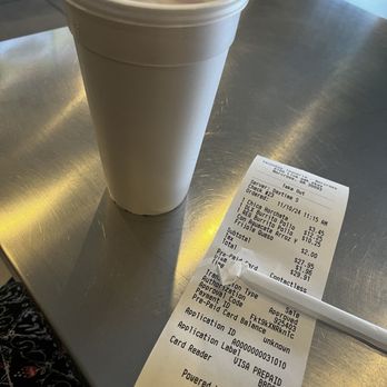 Tacoshop Taqueria - Horchata sooo good this is a medium but the large is in a fat cup - Mexican Near Me - Norcross, Georgia Tacoshop Taqueria - Horchata sooo good this is a medium but the large is in a fat cup - Mexican Near Me - Norcross, Georgia