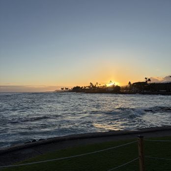 The Beach House - View from their lawn - Asian Fusion Near Me - Koloa, Hawaii The Beach House - View from their lawn - Asian Fusion Near Me - Koloa, Hawaii
